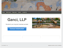 Tablet Screenshot of gancilaw.com